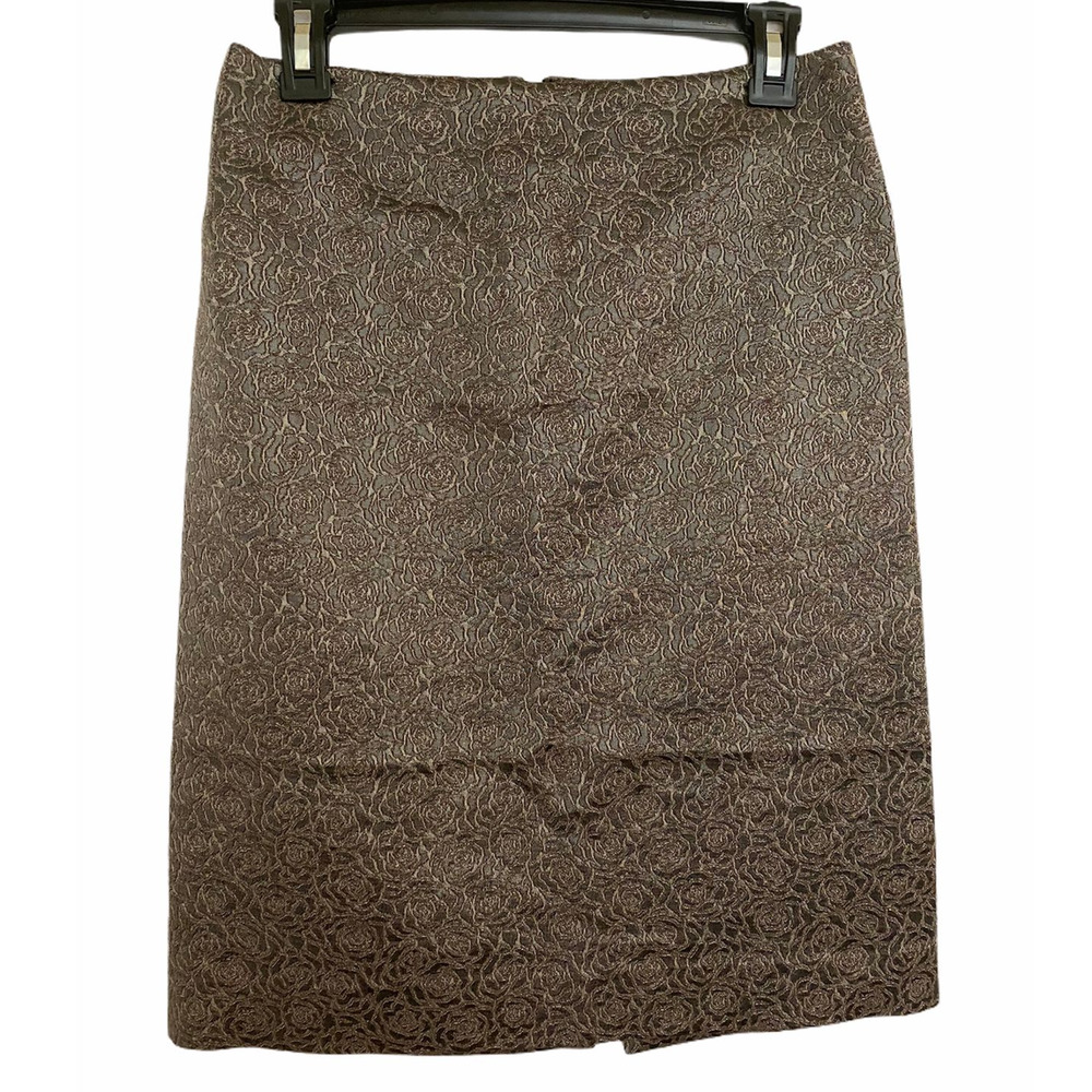 ETRO Pencil Skirt Floral grey